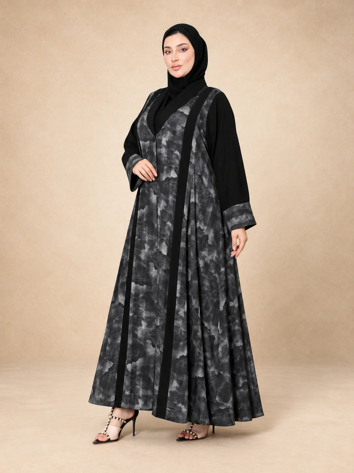 Blazer Jacquard Abaya