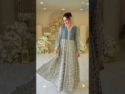 Cotton Printed Tiered Jalabiya